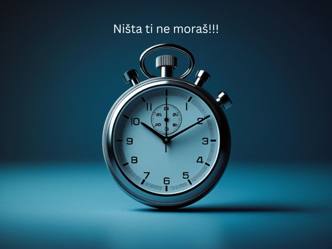 Mini savet: Ne moraš odgovoriti odmah — ni poruci, ni životu