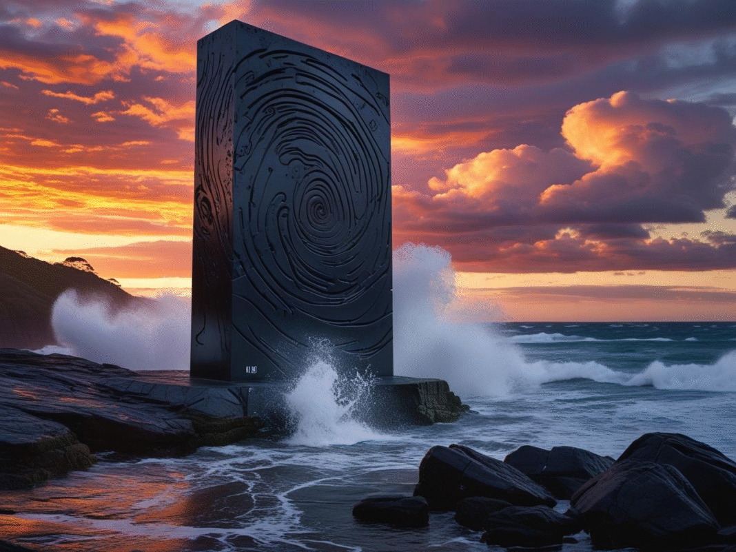 „Mi gradimo Crnu kutiju Zemlje: Tasmanija dobija 10‑metarski čelični spomenik ljudskoj civilizaciji“