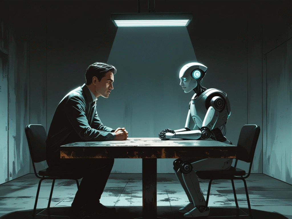 Bez maski: Prvi intervju čoveka i AI-ja o moći, kontroli i slobodi.