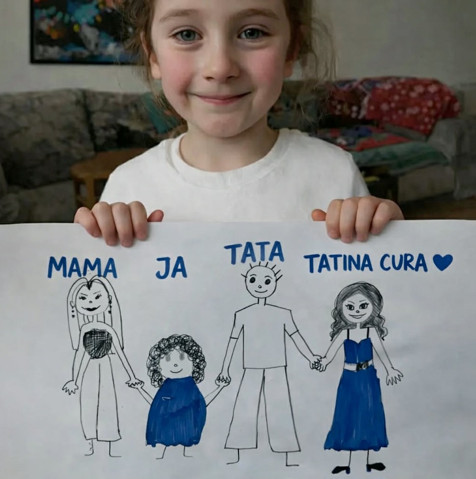 „Tatina cura“: crtež iz vrtića razotkrio je tajnu koju je moj muž skrivao šest mjeseci dok sam ja gradila našu budućnost - featured image „Tatina cura“: crtež iz vrtića razotkrio je tajnu koju je moj muž skrivao šest mjeseci dok sam ja gradila našu budućnost - featured image