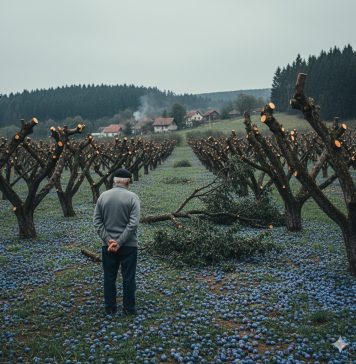 Komšija mu je iz zavisti posekao ceo voćnjak tokom noći: Ujutru je na svom pragu zatekao gajbu punu voća i poruku koja ga je postidela do suza. Komšija mu je iz zavisti posekao ceo voćnjak tokom noći: Ujutru je na svom pragu zatekao gajbu punu voća i poruku koja ga je postidela do suza. - featured image