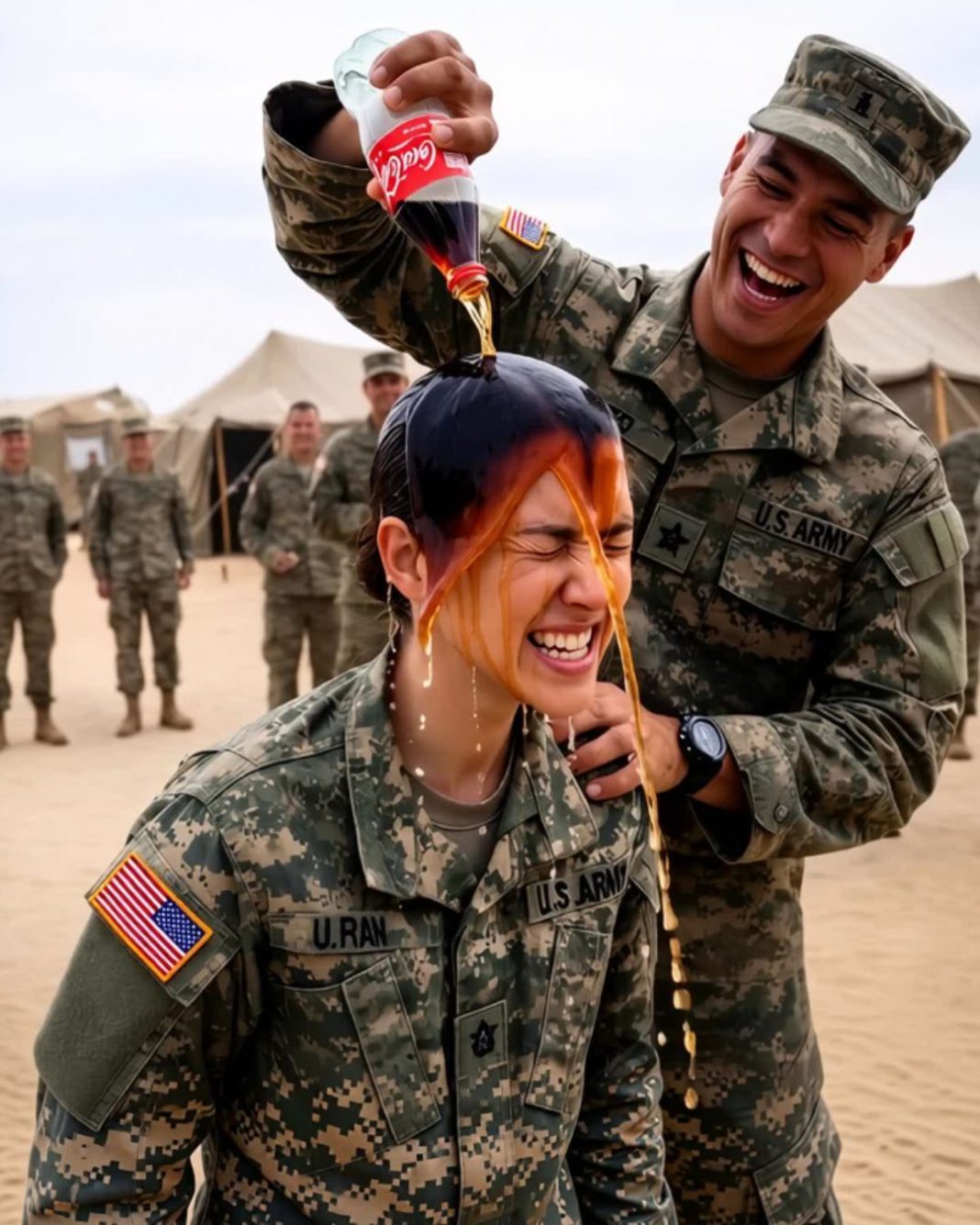 Prosuo joj koka-kolu po glavi iz šale – A onda saznao ko je ona zaista - featured image