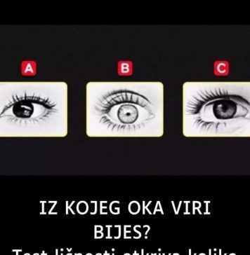 IZ KOJEG OKA VIRI BIJES? Test ličnosti otkriva koliko jaku intuiciju imate IZ KOJEG OKA VIRI BIJES? Test ličnosti otkriva koliko jaku intuiciju imate - featured image