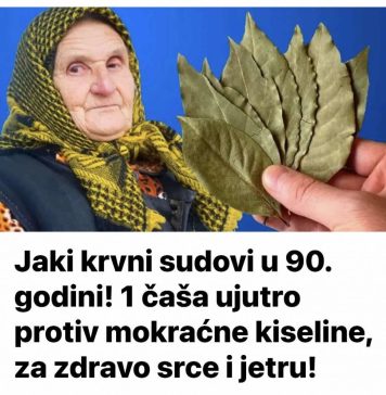 Jaki krvni sudovi u 90. godini! 1 čaša ujutro protiv mokraćne kiseline, za zdravo srce i jetru! Jaki krvni sudovi u 90. godini! 1 čaša ujutro protiv mokraćne kiseline, za zdravo srce i jetru! - featured image