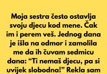Moja sestra očekuje da čuvam njenu djecu zato što sam sama i nemam djece Moja sestra očekuje da čuvam njenu djecu zato što sam sama i nemam djece - featured image