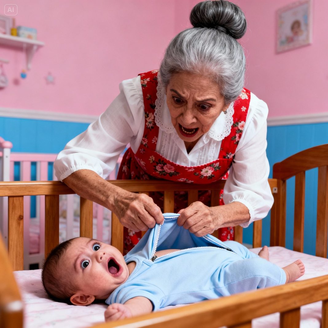 Moj sin i njegova supruga zamolili su me da im pripazim na dvomjesečnu bebu dok idu u kupovinu. Ali, koliko god ga držala, mališan nije prestajao očajnički plakati. Nešto nije bilo u redu. Kad sam mu podigla odjeću da provjerim pelenu, ukočila sam se. Bilo je… nešto nevjerojatno. Ruke su mi se počele tresti. Brzo sam zgrabila unuka i potrčala prema bolnici… - featured image