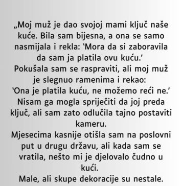 „Moj muž je dao svojoj mami ključ naše kuće…” „Moj muž je dao svojoj mami ključ naše kuće…” - featured image