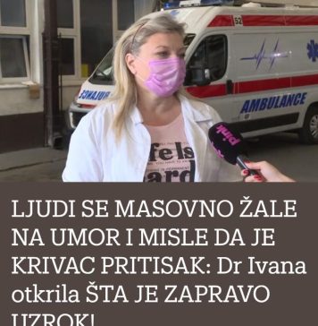 LJUDl SE MAS0VN0 ŽALE NA UM0R I MISLE DA JE KRIVAC PRITISAK: Dr Ivana otkrila ŠTA JE UZR0K, provjerite 0vaj nalaz dok nije kasno LJUDl SE MAS0VN0 ŽALE NA UM0R I MISLE DA JE KRIVAC PRITISAK: Dr Ivana otkrila ŠTA JE UZR0K, provjerite 0vaj nalaz dok nije kasno - featured image