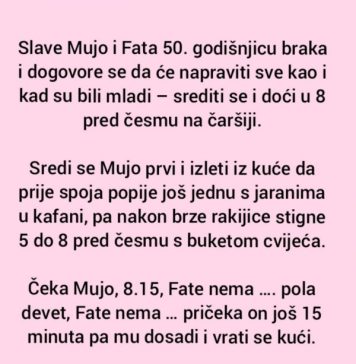 VIC DANA: Slave Mujo i Fata godišnjicu braka VIC DANA: Slave Mujo i Fata godišnjicu braka - featured image