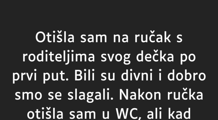 “Otišla sam na ručak s roditeljima svog dečka po prvi put…” “Otišla sam na ručak s roditeljima svog dečka po prvi put…” - featured image
