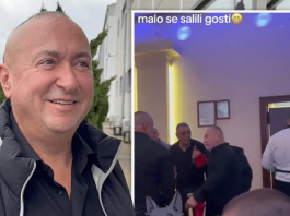 Isplivao snimak trenutka kada je gost ujeo Đanija – besan odmah prekinuo nastup, gosti mu dezinfikovali ranu