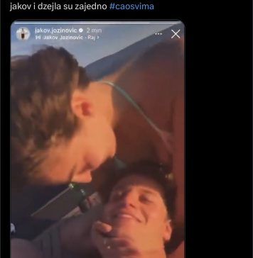 JAKOV JOZINOVIĆ I DŽEJLA RAMOVIĆ U VEZI! Osvanuli intimni trenuci s jahte: Ljube se dok uživaju u plovidbi (FOTO/VIDEO) JAKOV JOZINOVIĆ I DŽEJLA RAMOVIĆ U VEZI! Osvanuli intimni trenuci s jahte: Ljube se dok uživaju u plovidbi (FOTO/VIDEO) - featured image