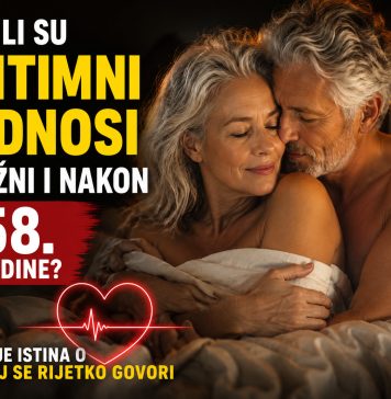 Da li su intimni odnosi važni i nakon 58. godine? Ovo je istina o kojoj se rijetko govori Da li su intimni odnosi važni i nakon 58. godine? Ovo je istina o kojoj se rijetko govori - featured image
