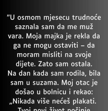 U 8-om mjesecu trudnoće saznala sam da me muž vara…. U 8-om mjesecu trudnoće saznala sam da me muž vara…. - featured image