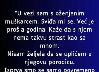 “U tajnoj vezi sam sa ozenjenim muskarcem a onda mi se javila njegova jadna zena…” “U tajnoj vezi sam sa ozenjenim muskarcem a onda mi se javila njegova jadna zena…” - featured image