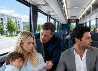 Neznanac mi je u autobusu koji je vozio prema jugu gurnuo poruku u ruku i prošaptao: „Ne potpisujte ništa što stave pred vas.“ Nekoliko sati poslije ušla sam na obiteljsko imanje svog pokojnog supruga i počela se pitati zašto je moj sin zapravo bio pozvan onamo. Neznanac mi je u autobusu koji je vozio prema jugu gurnuo poruku u ruku i prošaptao: „Ne potpisujte ništa što stave pred vas.“ Nekoliko sati poslije ušla sam na obiteljsko imanje svog pokojnog supruga i počela se pitati zašto je moj sin zapravo bio pozvan onamo. - featured image