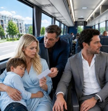 Neznanac mi je u autobusu koji je vozio prema jugu gurnuo poruku u ruku i prošaptao: „Ne potpisujte ništa što stave pred vas.“ Nekoliko sati poslije ušla sam na obiteljsko imanje svog pokojnog supruga i počela se pitati zašto je moj sin zapravo bio pozvan onamo. Neznanac mi je u autobusu koji je vozio prema jugu gurnuo poruku u ruku i prošaptao: „Ne potpisujte ništa što stave pred vas.“ Nekoliko sati poslije ušla sam na obiteljsko imanje svog pokojnog supruga i počela se pitati zašto je moj sin zapravo bio pozvan onamo. - featured image