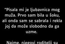 “Pisala mi je ljubavnica mog muža” “Pisala mi je ljubavnica mog muža” - featured image