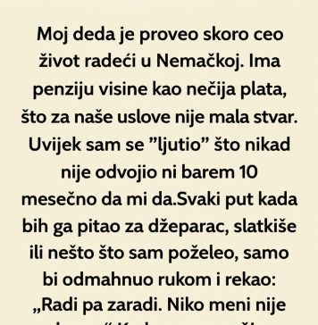 Ceo život sam mislio da je deda škrtica a onda mi je usledio pravi ŠOK! Ceo život sam mislio da je deda škrtica a onda mi je usledio pravi ŠOK! - featured image