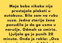 Bio sam u autobusu kada je moja beba počela toliko glasno plakati da su se svi okretali i gledali u nas. Bilo mi je strašno neugodno. Šta god da sam pokušavao, nije prestajao. Bio sam u autobusu kada je moja beba počela toliko glasno plakati da su se svi okretali i gledali u nas. Bilo mi je strašno neugodno. Šta god da sam pokušavao, nije prestajao. - featured image