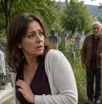 Vratila sam se u selo kako bih uredila majčin grob. Na groblju sam začula nekoga kako govori: „Raluca? Jesi li to ti, djevojčice moja?” Okrenula sam se i ukipila. Muškarac preda mnom bio je ujak Ion. Samo što mi je suprug rekao da je umro prije osam godina. Vratila sam se u selo kako bih uredila majčin grob. Na groblju sam začula nekoga kako govori: „Raluca? Jesi li to ti, djevojčice moja?” Okrenula sam se i ukipila. Muškarac preda mnom bio je ujak Ion. Samo što mi je suprug rekao da je umro prije osam godina. - featured image