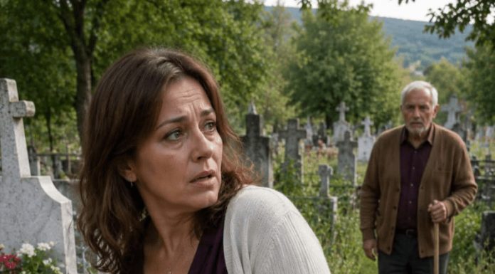Vratila sam se u selo kako bih uredila majčin grob. Na groblju sam začula nekoga kako govori: „Raluca? Jesi li to ti, djevojčice moja?” Okrenula sam se i ukipila. Muškarac preda mnom bio je ujak Ion. Samo što mi je suprug rekao da je umro prije osam godina. Vratila sam se u selo kako bih uredila majčin grob. Na groblju sam začula nekoga kako govori: „Raluca? Jesi li to ti, djevojčice moja?” Okrenula sam se i ukipila. Muškarac preda mnom bio je ujak Ion. Samo što mi je suprug rekao da je umro prije osam godina. - featured image