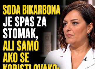 SODA BIKARBONA JE SPAS ZA STOMAK, ALI SAMO AKO SE KORISTI OVAKO: Dr Sanja otkrila jedini ispravan način SODA BIKARBONA JE SPAS ZA STOMAK, ALI SAMO AKO SE KORISTI OVAKO: Dr Sanja otkrila jedini ispravan način - featured image