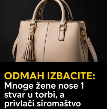 IZBACITE OVO IZ SVOJE TORBE: PRIVLAČI NESREĆU I SIROMAŠTVO IZBACITE OVO IZ SVOJE TORBE: PRIVLAČI NESREĆU I SIROMAŠTVO - featured image