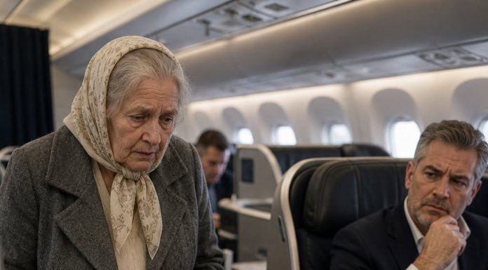„Gospođo, vaše mjesto nije ovdje.” Osamdesetjednogodišnja starica uzela je svoju torbu i bila spremna napustiti poslovnu klasu. „Gospođo, vaše mjesto nije ovdje.” Osamdesetjednogodišnja starica uzela je svoju torbu i bila spremna napustiti poslovnu klasu. - featured image