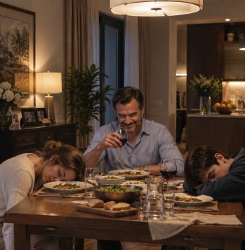 Počela sam da sumnjam da moj suprug stavlja tablete za spavanje u večeru koju priprema za našeg sina i mene, pa sam jedne večeri odlučila da se pretvaram da sam pojela sve što je spremio, a zatim sam spustila glavu na sto i „zaspala“ baš kao i naš sin. Ali kada se moj suprug uverio da smo oboje bez svesti, uradio je nešto što me je zaista prestravilo. 😨 Počela sam da sumnjam da moj suprug stavlja tablete za spavanje u večeru koju priprema za našeg sina i mene, pa sam jedne večeri odlučila da se pretvaram da sam pojela sve što je spremio, a zatim sam spustila glavu na sto i „zaspala“ baš kao i naš sin. Ali kada se moj suprug uverio da smo oboje bez svesti, uradio je nešto što me je zaista prestravilo. 😨 - featured image