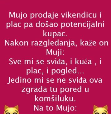 VIC DANA: PRODAJA VIKENDICE VIC DANA: PRODAJA VIKENDICE - featured image