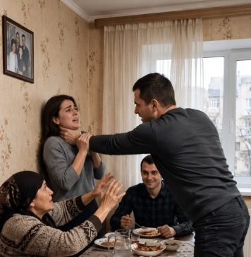 Tokom porodične večere, moj zet je zgrabio moju ćerku za vrat i ošamario je pravo pred mojim očima. Njegov brat se samo nasmejao i izjavio: „Tako joj i treba! Žena mora da zna gde joj je mesto u kući!“ Ali nijedan od njih nije mogao ni da zamisli šta ću uraditi u sledećem trenutku. Nakon mog postupka, za stolom je zavladala mrtva tišina. 😨😱 Tokom porodične večere, moj zet je zgrabio moju ćerku za vrat i ošamario je pravo pred mojim očima. Njegov brat se samo nasmejao i izjavio: „Tako joj i treba! Žena mora da zna gde joj je mesto u kući!“ Ali nijedan od njih nije mogao ni da zamisli šta ću uraditi u sledećem trenutku. Nakon mog postupka, za stolom je zavladala mrtva tišina. 😨😱 - featured image